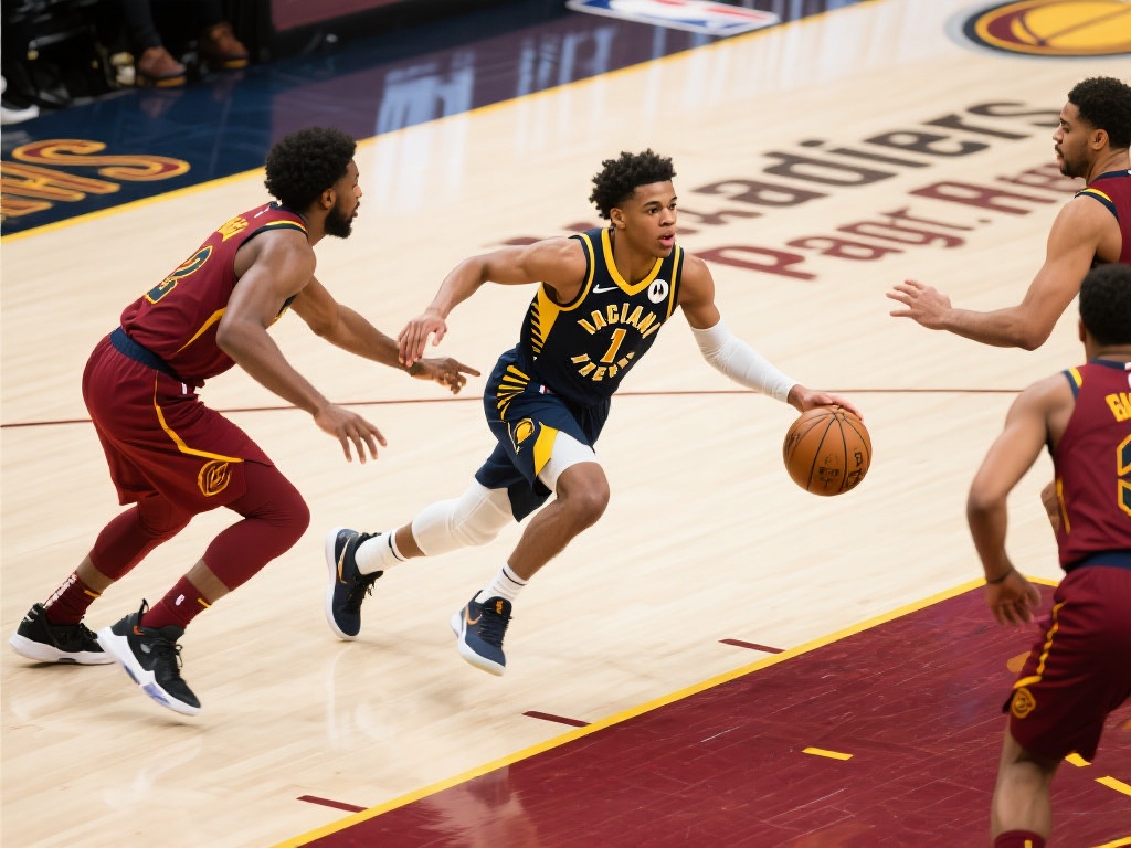 哈利伯顿通过虚晃动作拉开的空间不仅帮助个