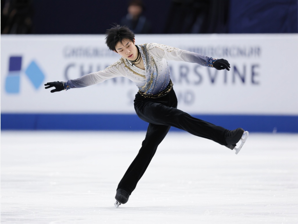 作为中国花样滑冰的一颗新星，戴大卫长期以